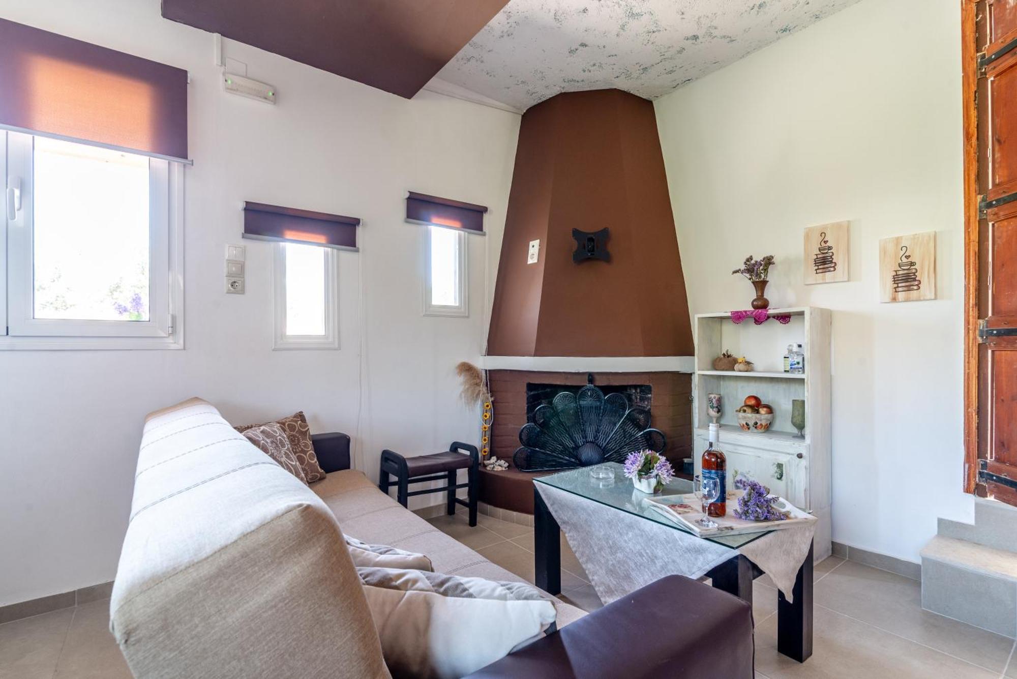 Countryhouse Villa With Pool & Private Parking Iraklio Eksteriør billede