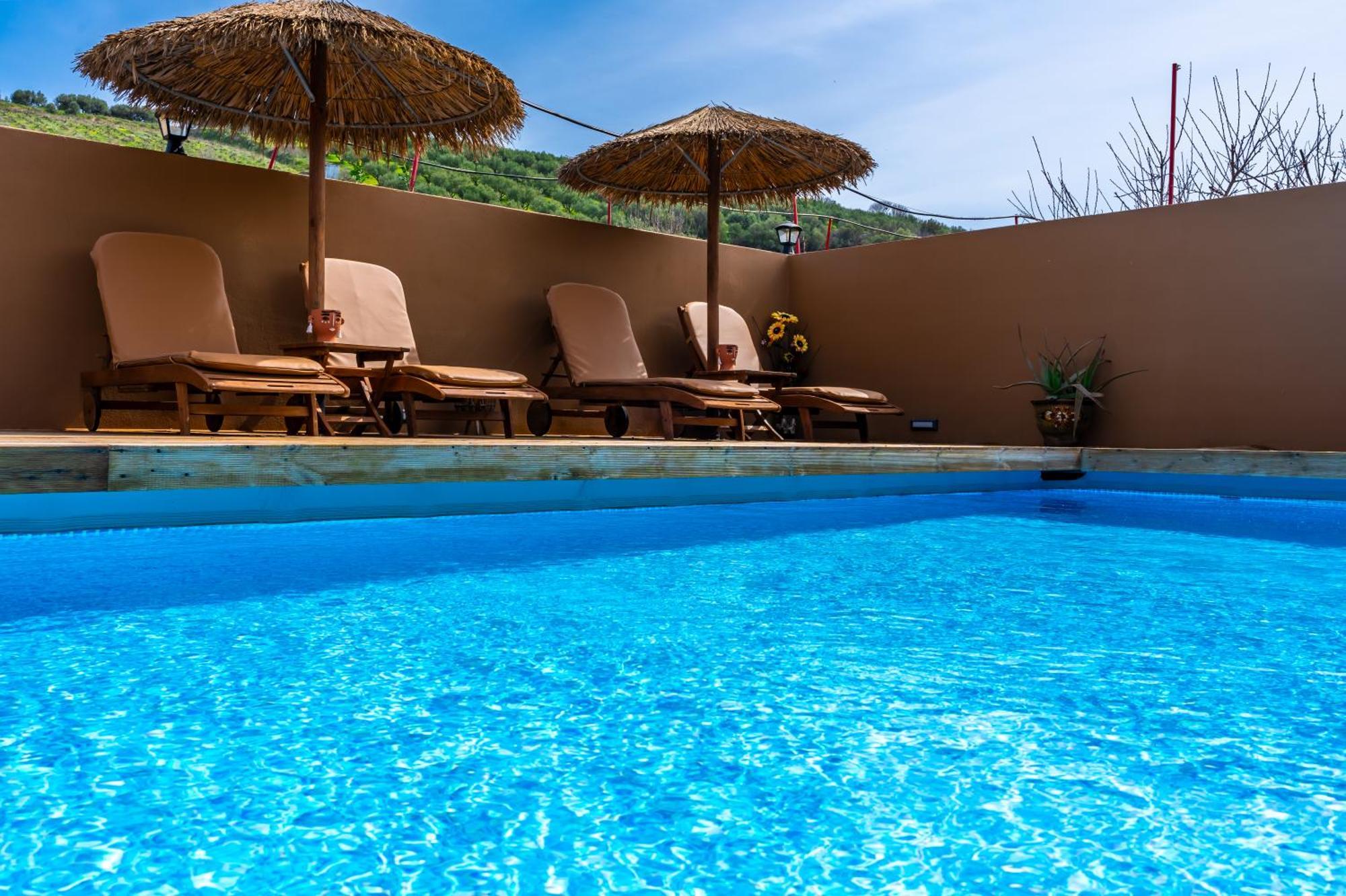 Countryhouse Villa With Pool & Private Parking Iraklio Eksteriør billede