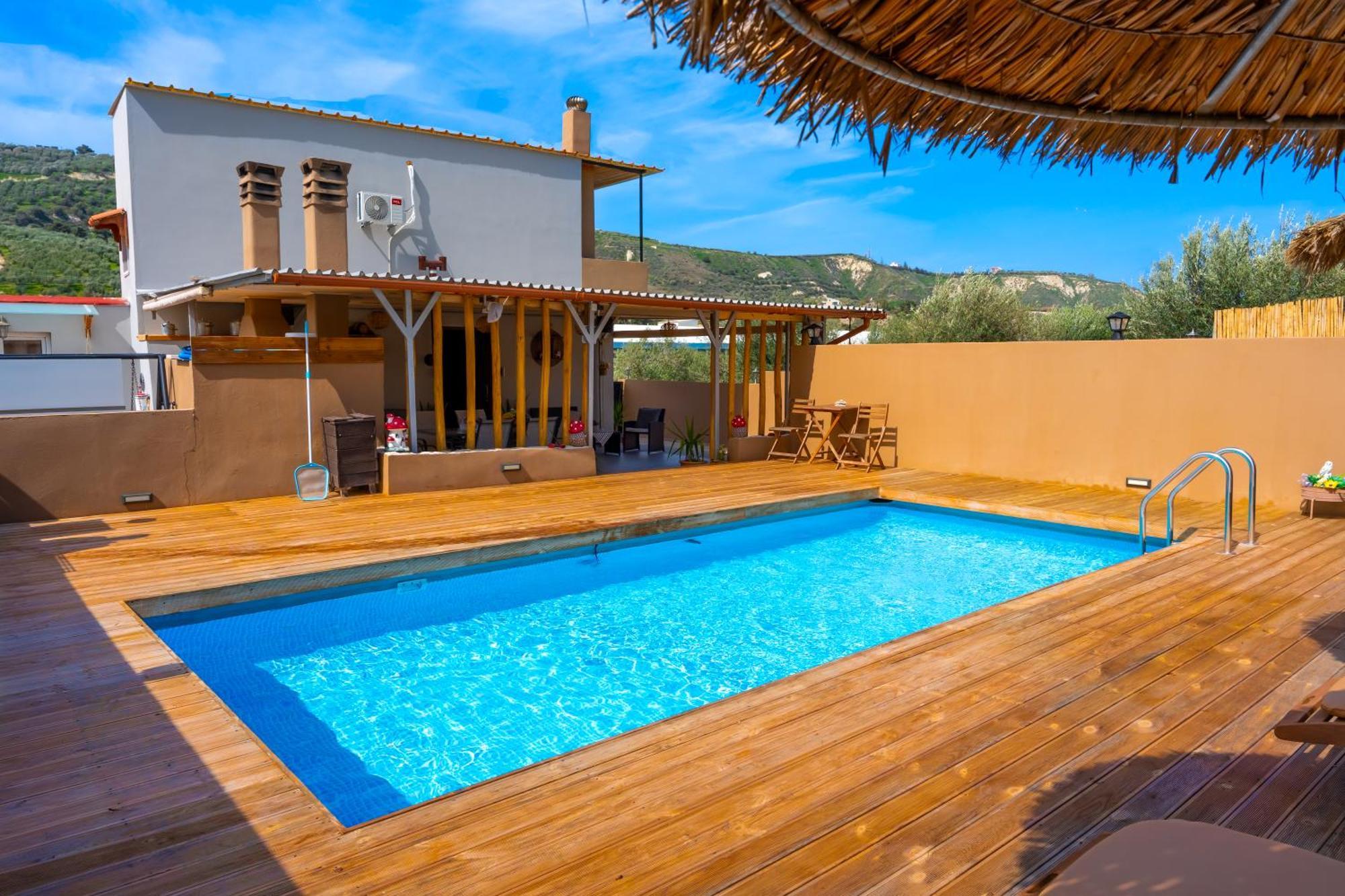 Countryhouse Villa With Pool & Private Parking Iraklio Eksteriør billede